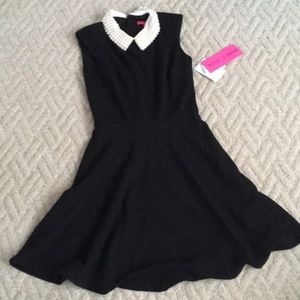 NWT Betsey Johnson Black Ruth Bader Ginsburg Dress